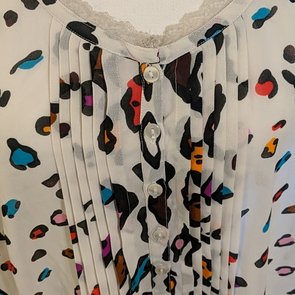 Tunic Tank Leopard Print 1X - Picture 2 of 7